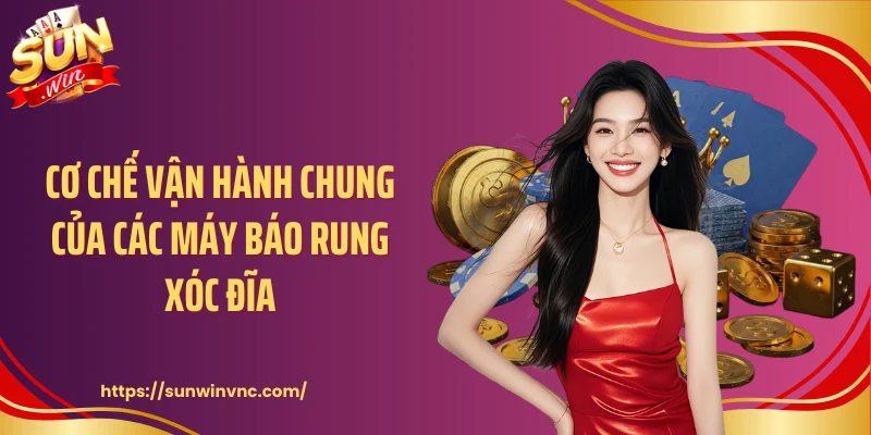 Cơ chế vận hành chung của các máy báo rung xóc đĩa