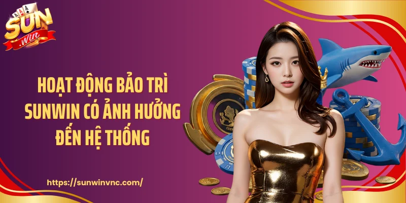 Hoạt động bảo trì Sunwin có ảnh hưởng đến hệ thống